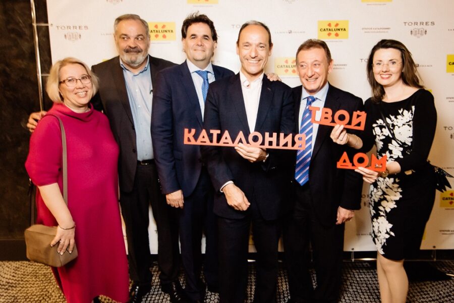 Cena de Gala de la Agencia Catalana de Turismo en Moscú